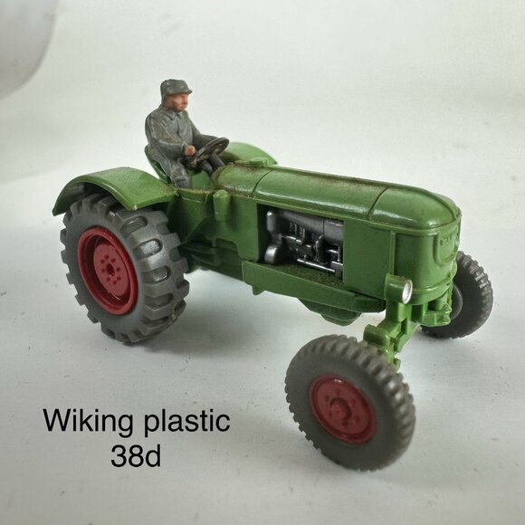 Vintage Diecast Construction Vehicle Lot - Wiking Grip Zechin Corgi - Picture 2 of 15